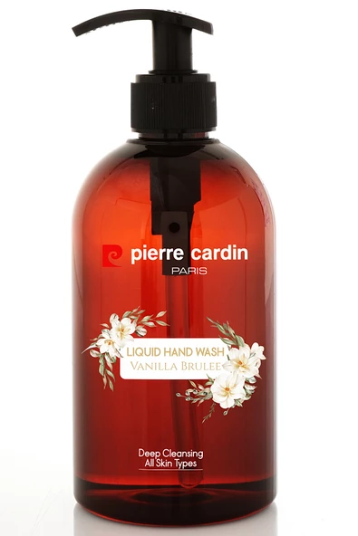 Pierre Cardin Liquid Hand Wash 480 ml – Vanilla Brulee- Sıvı Sabun - Vanilya Brulee