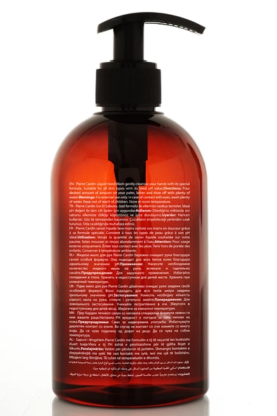 Pierre Cardin Liquid Hand Wash 480 ml – Vanilla Brulee- Sıvı Sabun - Vanilya Brulee - 9
