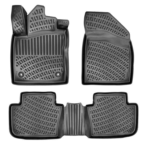 Rizline Mg 4 2022 Sonrası  3D Havuzlu Paspas Siyah - Resim 5