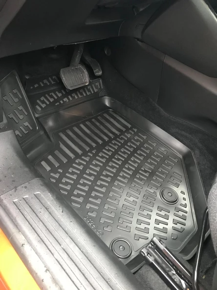 Rizline Peugeot 2008 2020 +  3D Havuzlu Paspas Siyah - Resim 5