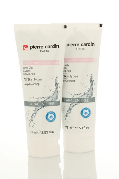 Pierre Cardin 3'ü 1 Arada Yüz Temizleme Peeling Maskesi- 75 ML - In 1 3 In 1 Face Mask - 3