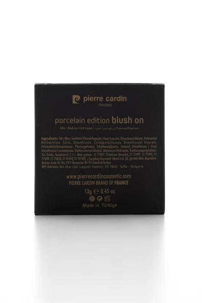 Pierre Cardin Porcelain Edition Blush On -Allık -Pop Brown-914 - 6