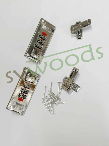 BOND ÇANTA KİLİT 1 ÇİFT NİKEL - 3