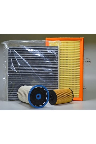 Icon Group - Volkswagen VW Group 1.6 Tdı Clh Golf 7 Motor Oto Bakım Filtre Seti - Resim 4