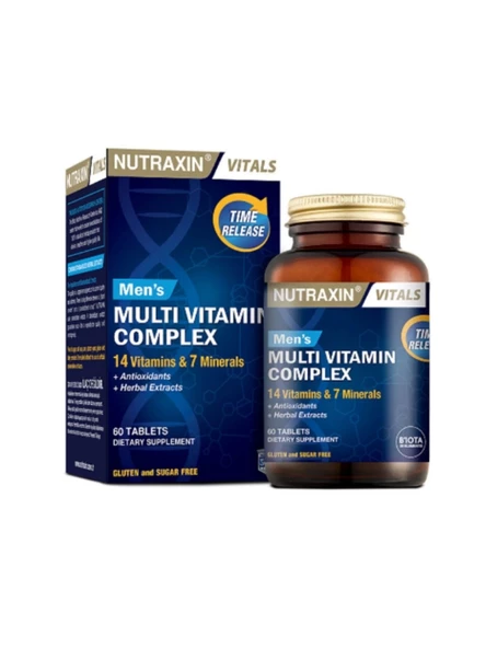Nutraxin Men's Multi Vitamin Complex 60 Tablet