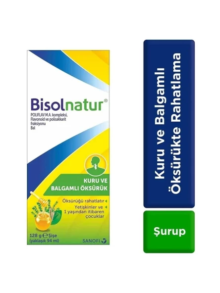 Bisolnatur Bitkisel Şurup 128 gr