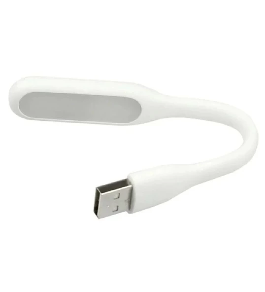 Usb Led Lamba Beyaz Renk Işık Portatif Taşınabilir Gece Lambası Masa Aydınlatma Kamp Pc - 3