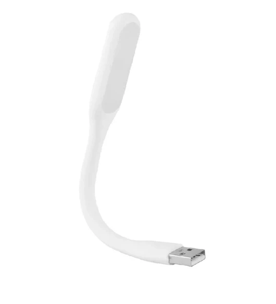 Usb Led Lamba Beyaz Renk Işık Portatif Taşınabilir Gece Lambası Masa Aydınlatma Kamp Pc - 2