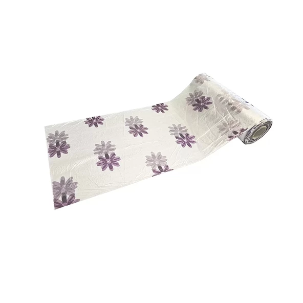 Pratikser Tek Kullanımlık Polietilen Masa Örtüsü Papatya - 100x120cm - 25Ad/Rulo - Koli - 3