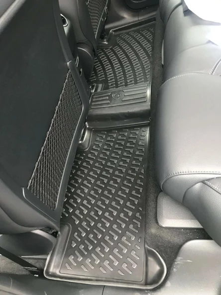 Rizline Mercdes EQB 2021+ 3D Havuzlu Paspas Siyah - Resim 5