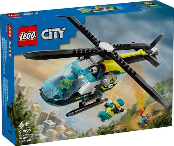LEGO City 60405 Emergency Rescue Helicopter