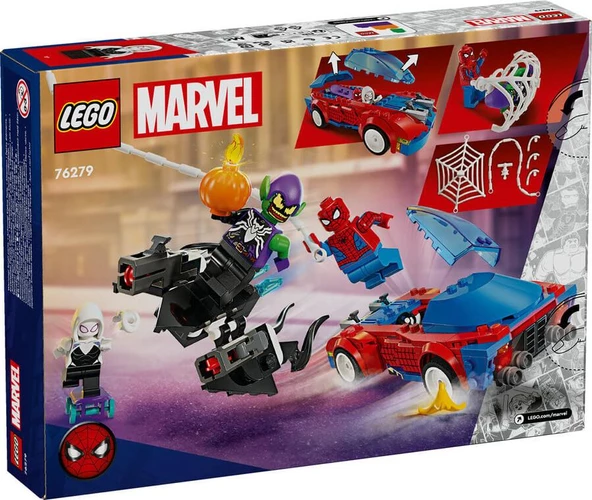 LEGO Super Heroes 76279 Spider-Man Race Car and Venom Green Goblin - 2