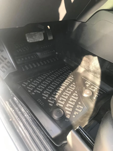 Rizline Ford Ranger 2023+ 3D Havuzlu Paspas Siyah - Resim 5