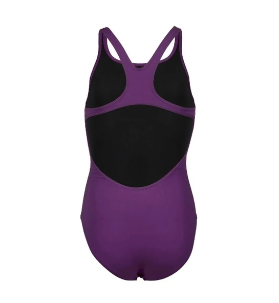 Arena Girls Team Swimsuit Swim Pro Solid Çocuk Yüzücü Mayosu 004762911 Mor - 3
