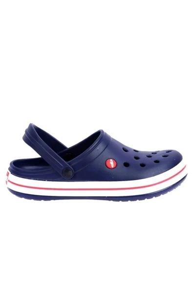Akınal Bella Lacivert Unisex Sabo Terlik Hastane Terliği Lacivert-Beyaz - 5