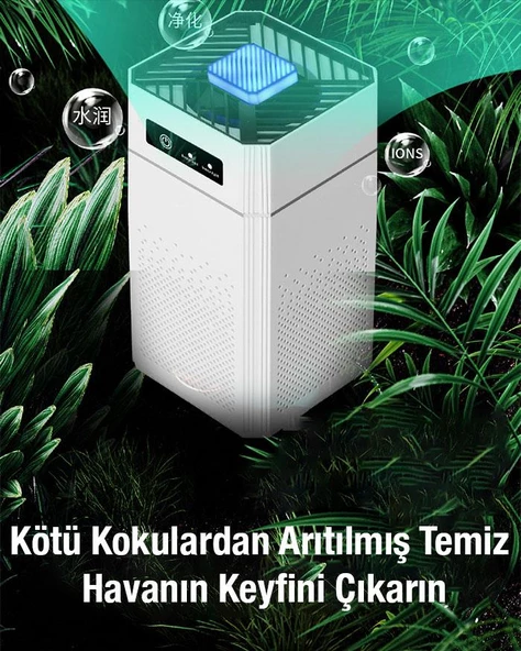 Polham 120 Metrekare Etkili Nano Hava Temizleme ve Kötü Koku Giderme Cihazı, Sivri Sinek Kovucu Işıklı - 4
