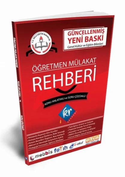 Öğretmen Mülakat Rehberi KR Akademi Yayınları