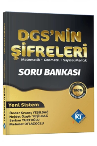 DGS'nin Şifreleri Soru Bankası KR Akademi Yayınları