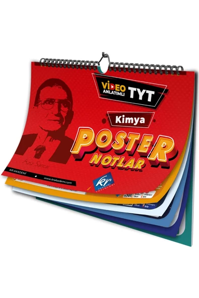 TYT Kimya Poster Notlar KR Akademi Yayınları