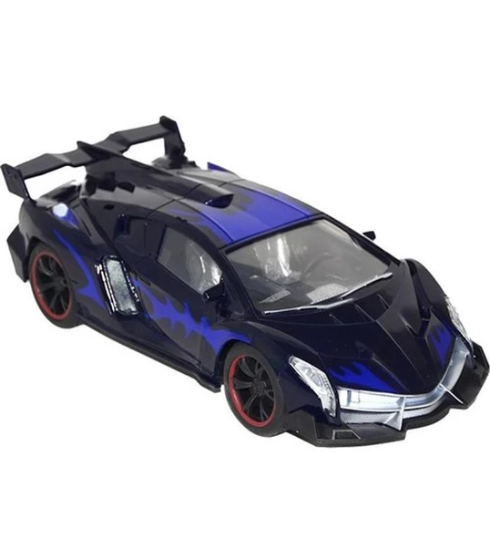 Şarjlı, Işıklı Kumandalı Spor Lamborghini, Farları Yanan Spor Araba 1:14 - 4