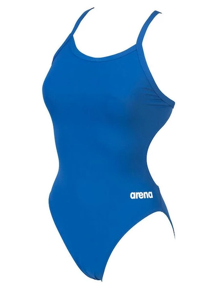 Arena Team Challenge Solid Kadın Yüzücü Mayosu 004766720 Mavi - 4