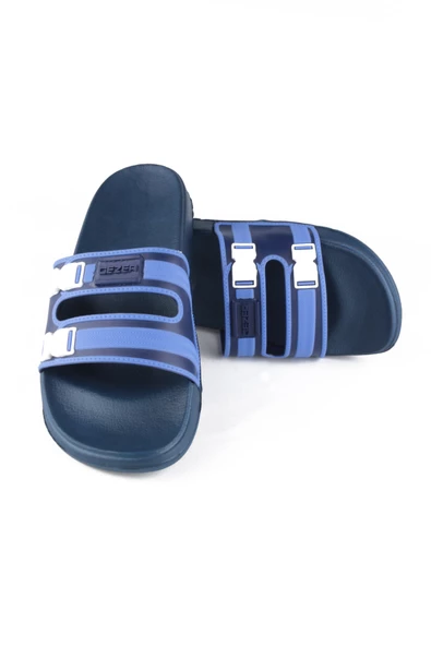 Gezer Yazlık Erkek Islak Zemine Uygun Eva Terlik Lacivert 13084 - Resim 4