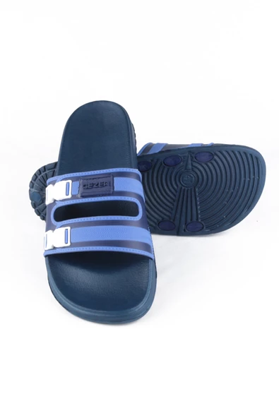 Gezer Yazlık Erkek Islak Zemine Uygun Eva Terlik Lacivert 13084 - Resim 5
