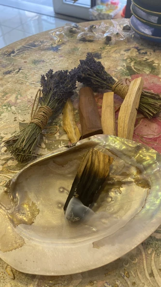 Pala Santo Doğal Tütsülük İstiridye Midye Kabuğu ürün görseli