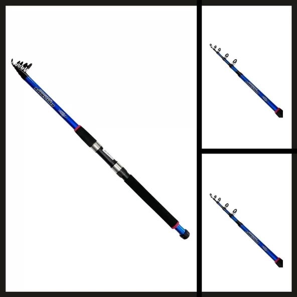 Uyguna-Yakala 2.70 Mt (30-60 Atar) Fishack Blue Shark Teleskopik Kamış-AMS.004