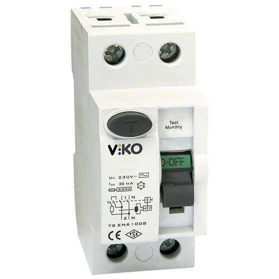 VTR2-4030 VİKO KAÇAK AKIM KORUMA 2X40X 30 MA VTR2-4030