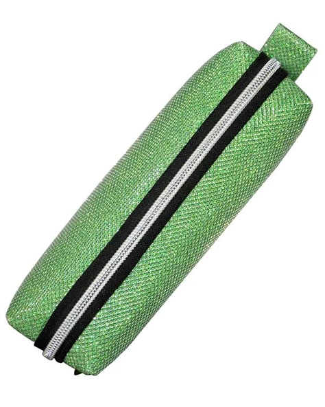 Yuga Makyaj Çantası Simli Su Yeşili - 4