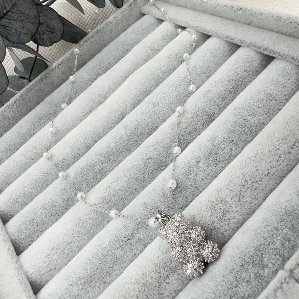 İncili Ayıcık Kolye - 2