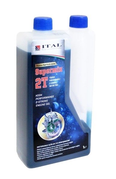 Ital Süpermix 2t Ölçekli Motor Yağı 1lt