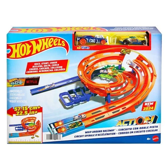 Hot Wheels İkili Yarış ve Akrobasi Pisti HTK17 - 1