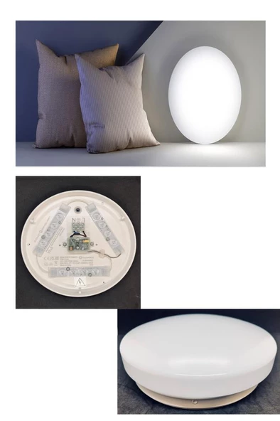 Osram - Ledvance 12W Led Plafonyer 6500K Beyaz Işık - Tavan Armatür Banyo Lambası - 7