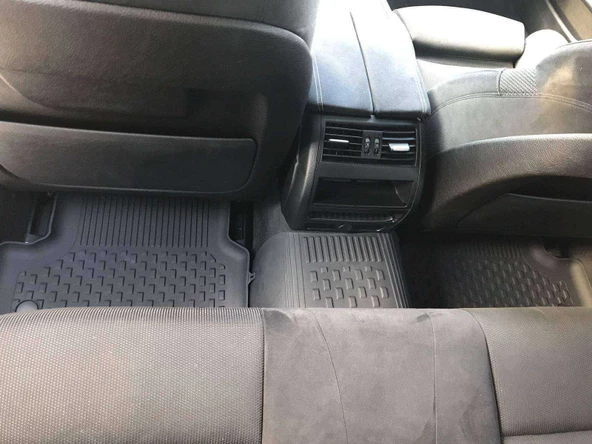 Sahler Bmw 5 Seri  F10  2013-2016  4.5D Havuzlu Paspas Siyah - Resim 3