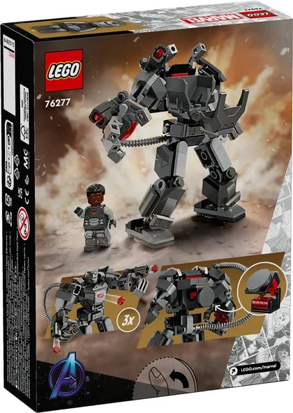LEGO Super Heroes 76277 War Machine Mech Armor - 2