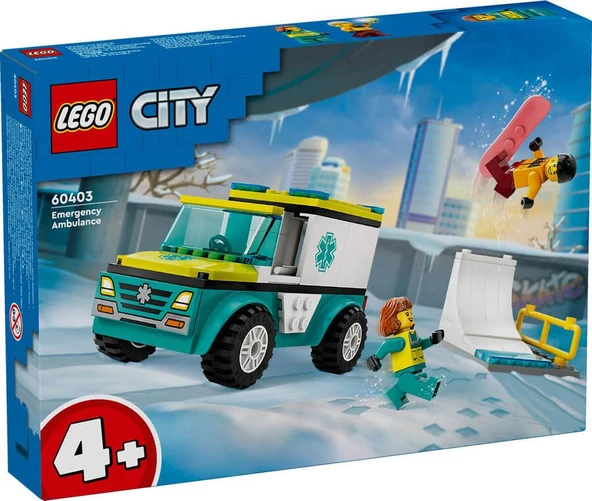 LEGO City 60403 Emergency Ambulance