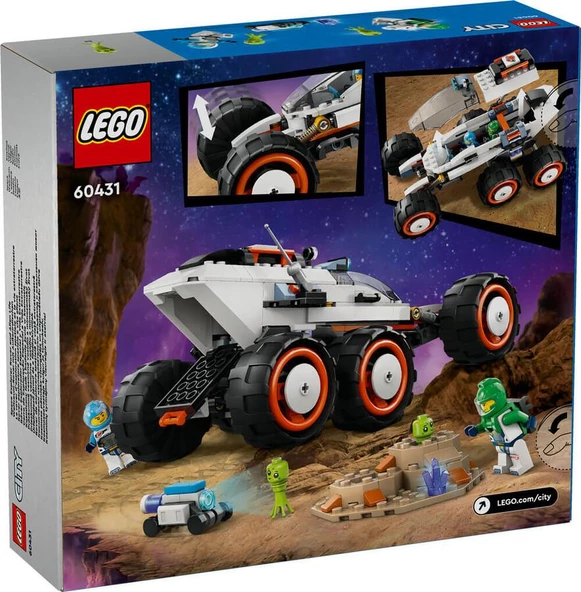 LEGO City 60431 Space Explorer Rover and Alien Life - Resim 2