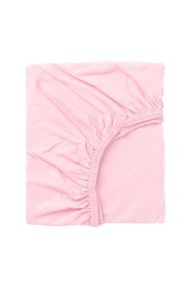 2 Adet Pamuklu ve Lastikli 60 x 120 x 15 cm Penye Bebek Çarşaf - 3