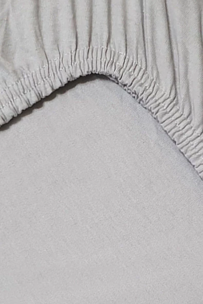 4 Adet Pamuklu ve Lastikli 60 x 120 x 15 cm Penye Bebek Çarşaf - 5
