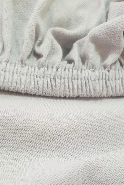 4 Adet Pamuklu ve Lastikli 60 x 120 x 15 cm Penye Bebek Çarşaf - 8