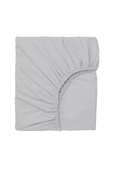 3 Adet Pamuklu ve Lastikli 60 x 120 x 15 cm Penye Bebek Çarşaf - 2