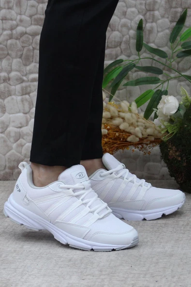 M.P 1526 Beyaz Orijinal Ürün Esnek Rahat Erkek Spor Ayakkabı ürün görseli