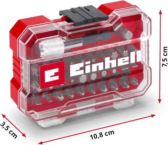Einhell delici ve vidalama uç seti 32 parça XS-CASE kutu - 49118693 - 4