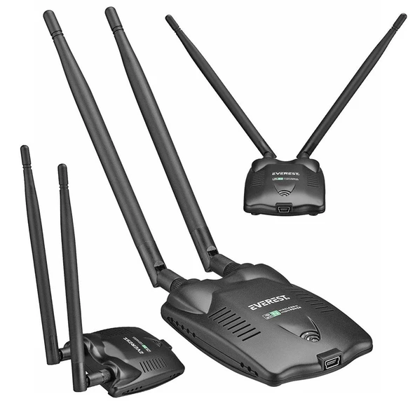 Everest EWN-689N 300Mbps Usb Kablosuz Adaptör - 4819 - 2