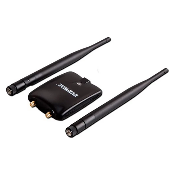 Everest Ewn-999 300 Mbps Çift Anten Kablosuz Adaptör Elk-03831 - 2