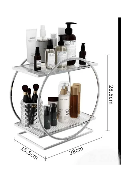 TRENDESK Makyaj Kozmetik Banyo standı Parfüm organizer - 3