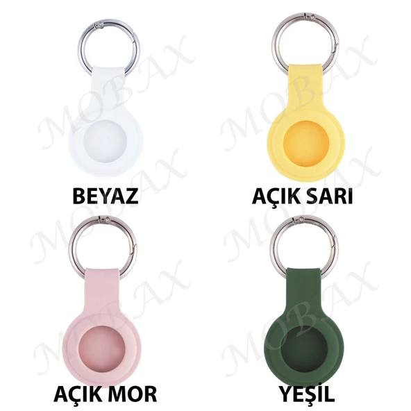 Apple Airtag Silikon Anahtarlık Kılıfı 01 - 8