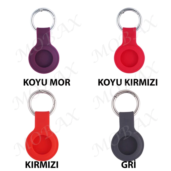 Airtag Silikon Anahtarlık Kılıfı 01 - 5